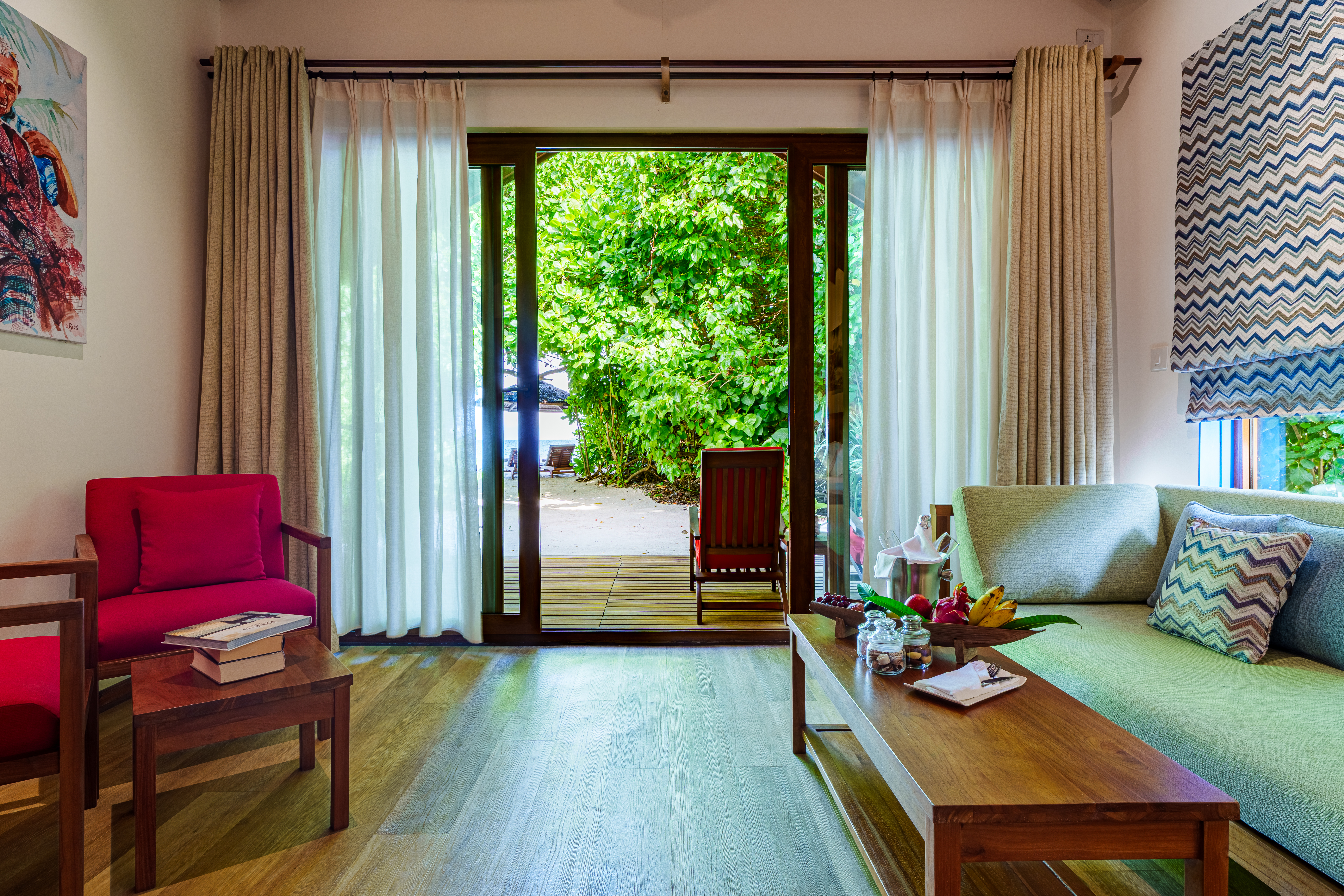 Suite Deluxe con due camere da letto sulla spiaggia