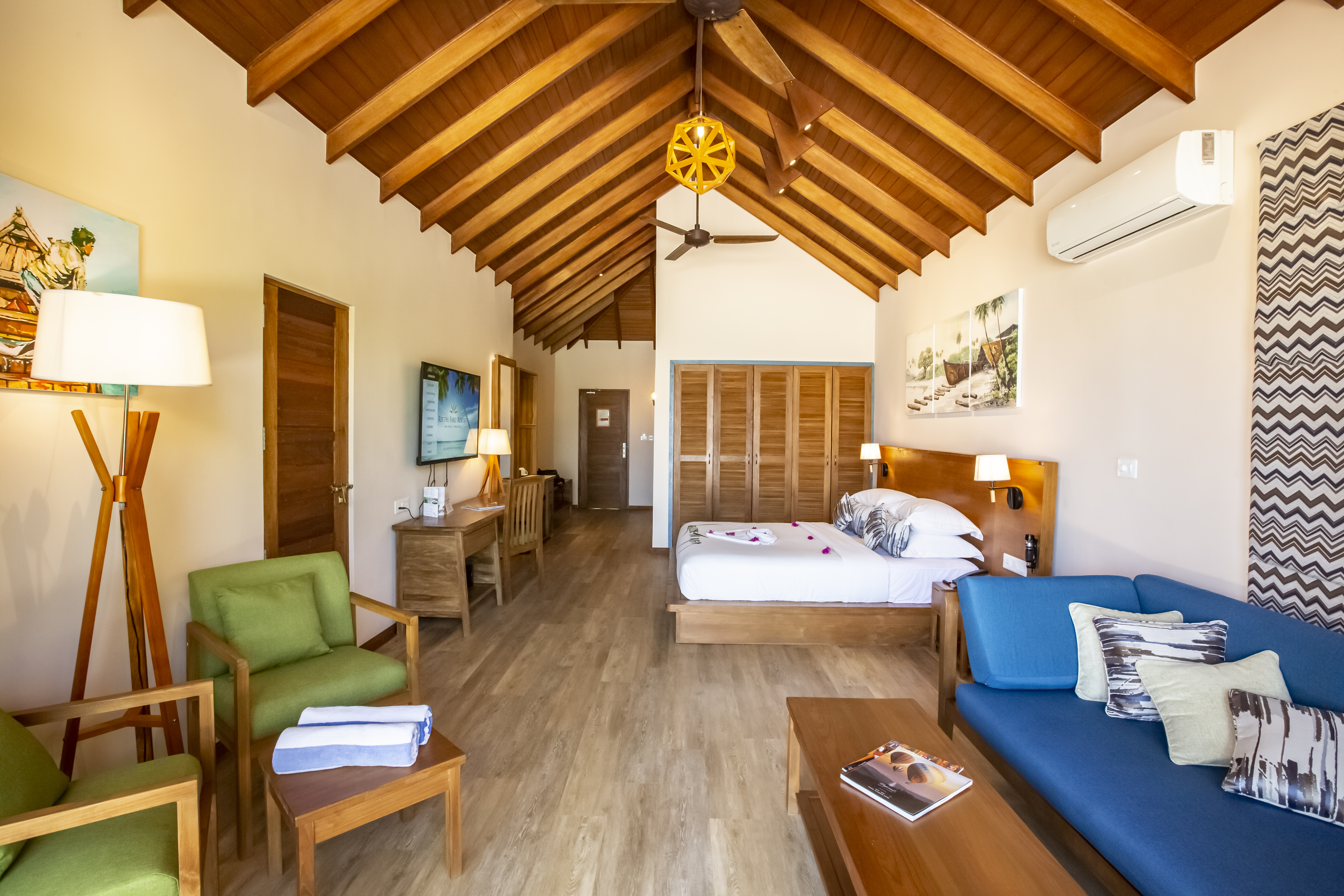 Suite Deluxe con due camere da letto sulla spiaggia