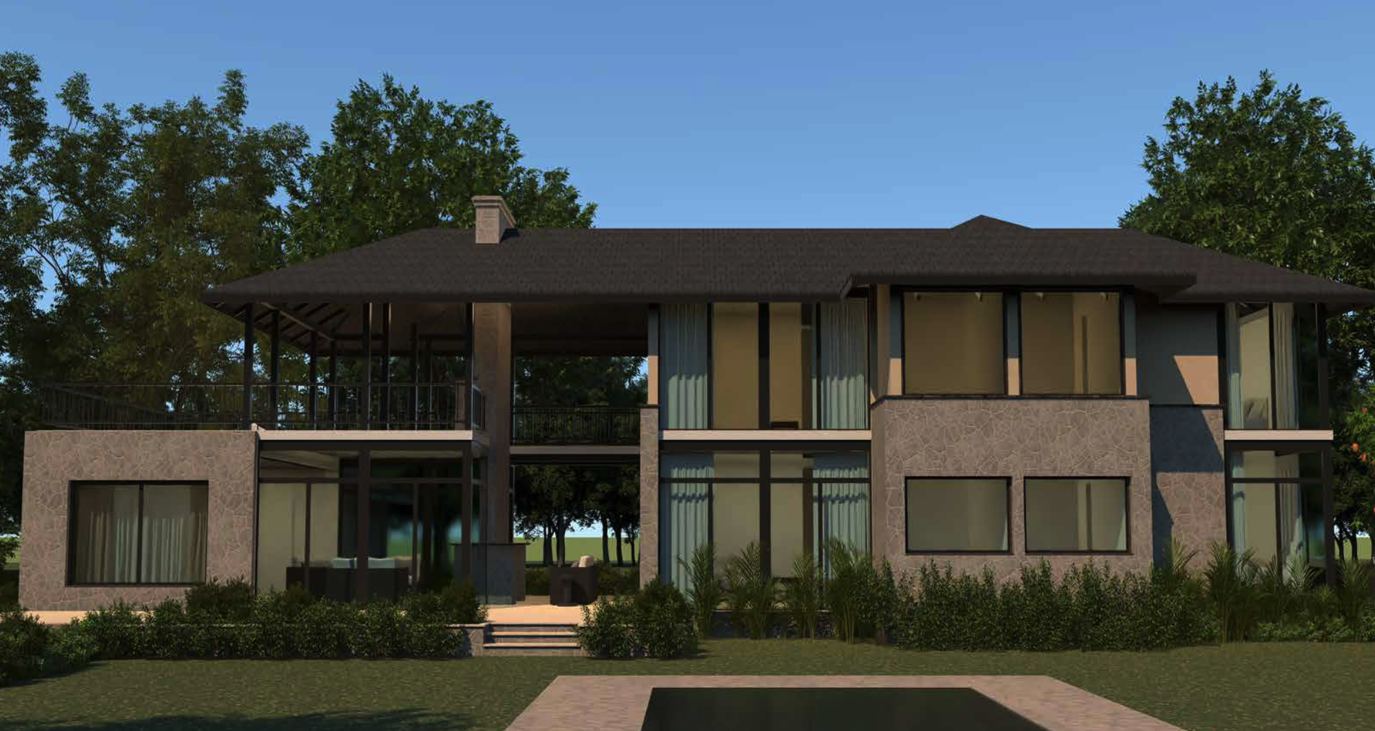 Artistic Representation Of Aalia Jungle Lodges