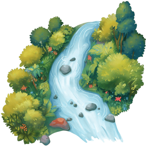 Stream River Icon